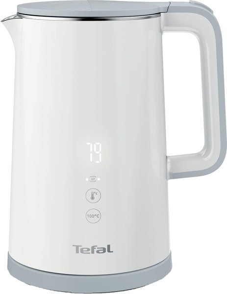 TEFAL KO693110 Sense fehér digitális vízforraló, 1,5 l