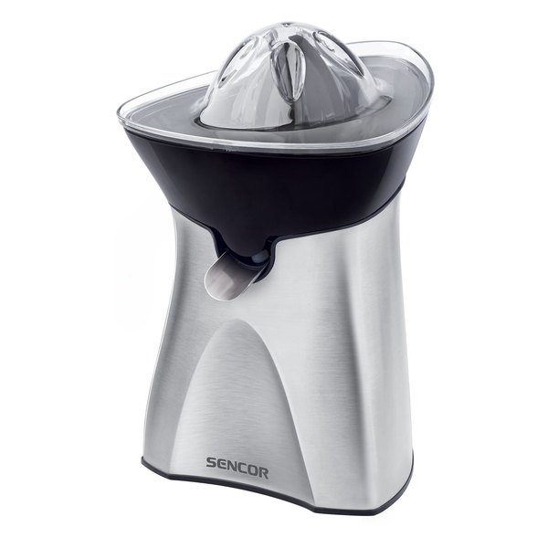 SENCOR SCJ 6050SS nemesacél citrusprés két facsarókúppal