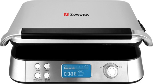 ZOKURA Z1250 intelligens gofrisütő 7 barnítási fokozattal