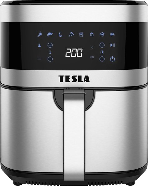 TESLA AirCook Q60 multifunkciós digitális forrólevegős sütő, 6 l, 1500 W