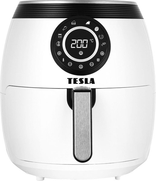 TESLA AirCook Q50 XL multifunkciós digitális forrólevegős sütő, fehér