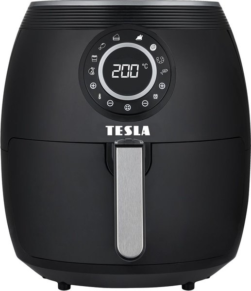 TESLA AirCook Q50 XL multifunkciós digitális forrólevegős sütő, fekete