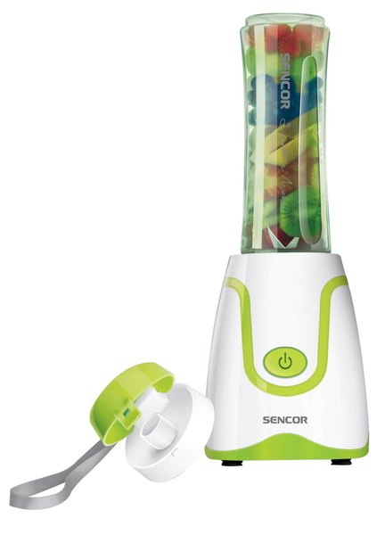 SENCOR SBL 2111GR zöld smoothie készítő 0,6 literes útipohárral