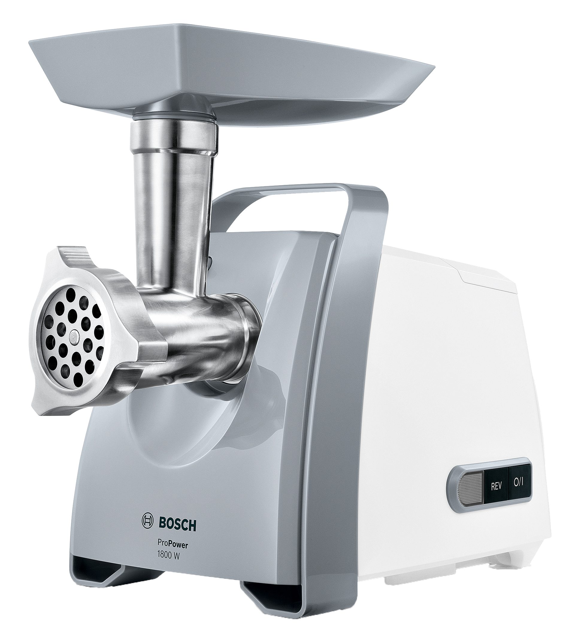 BOSCH MFW66020 húsdaráló, 1800 W, 3 kg/perc, 3 tárcsával és töltőfeltétekkel