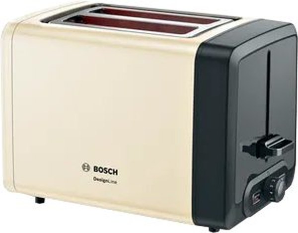 BOSCH TAT4P427 kenyérpirító, 970 W, vanília színben