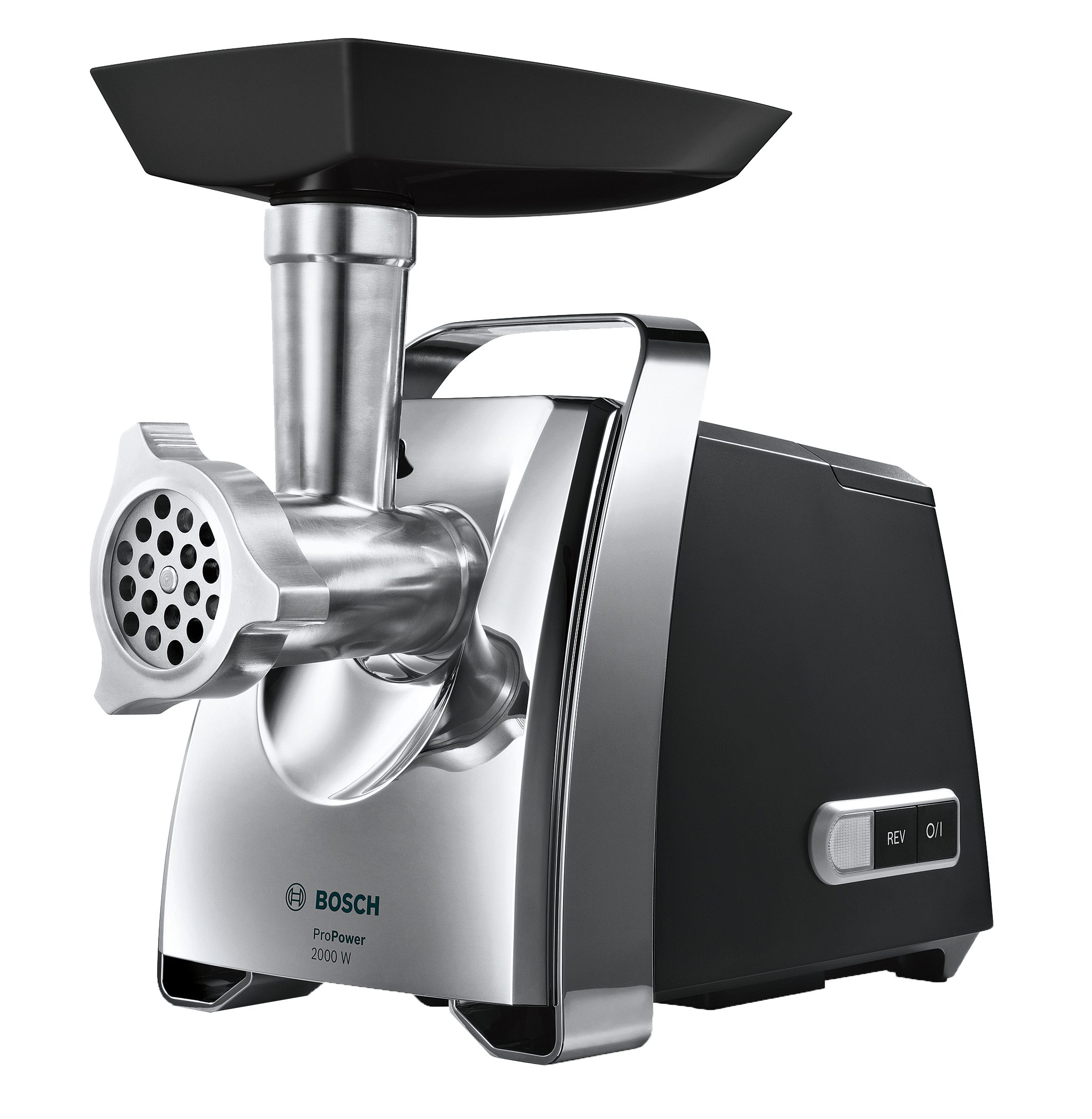 BOSCH MFW67440 húsdaráló 2000 W-os csúcsteljesítménnyel és reszelőfeltéttel