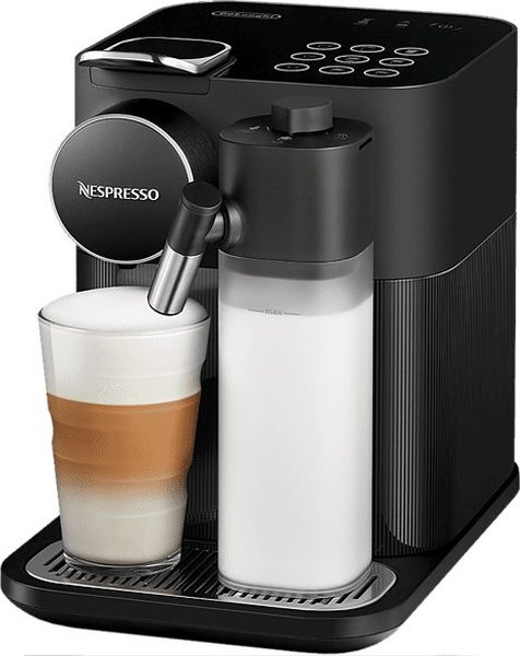 DE-LONGHI Nespresso Gran Lattissima EN640.B kapszulás kávéfőző tejtartállyal, fekete