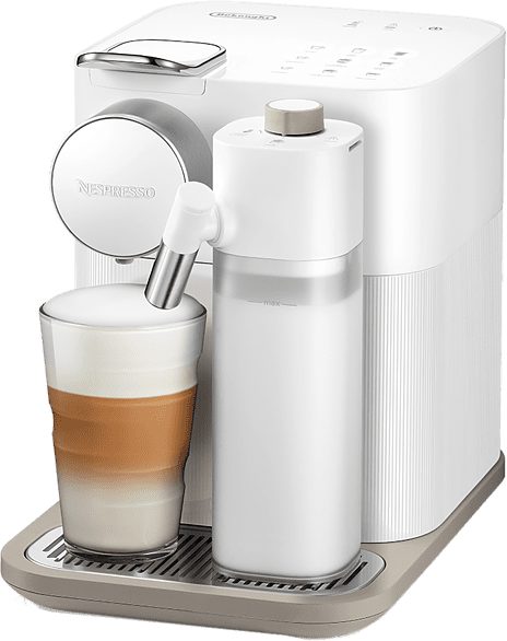DE-LONGHI Nespresso Gran Lattissima EN640.W kapszulás kávéfőző tejtartállyal, fehér