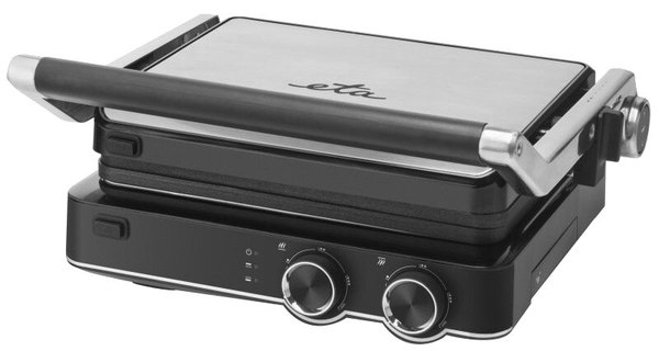 ETA GrilChef 5156 90000 rozsdamentes acél kontaktgrill 2000 W teljesítménnyel