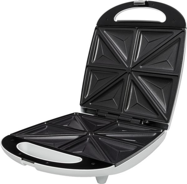 SENCOR SSM 8700WH fehér szendvicssütő 8 háromszög alakú szendvicshez