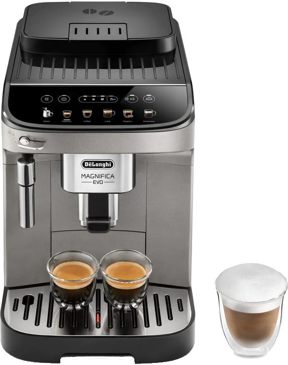 DE-LONGHI Magnifica Evo ECAM290.42.TB automata kávéfőző titánium-fekete kivitelben