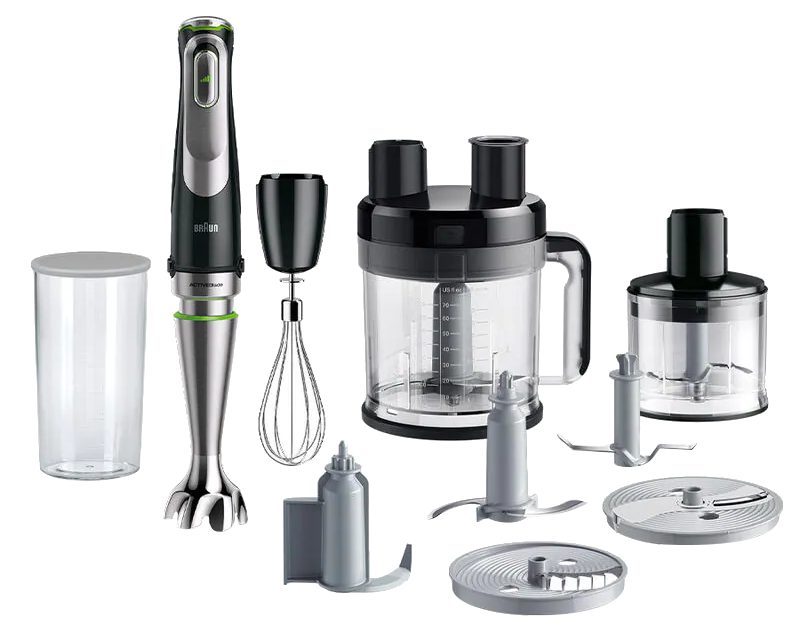 BRAUN MQ9195XLI botmixer XL robotgéppel és sokoldalú tartozékokkal