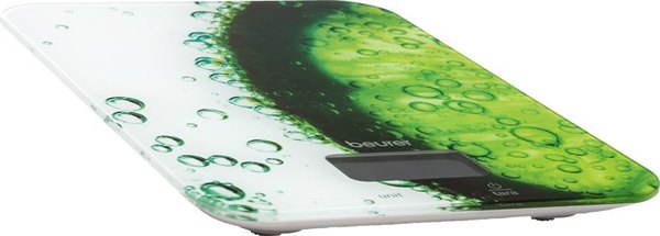 BEURER KS 19 FRESH DESING mintás üveg konyhai mérleg