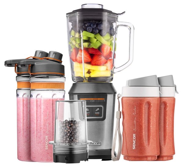 SENCOR SBL 7570SS automata smoothie mixer, 800 W, ezüst