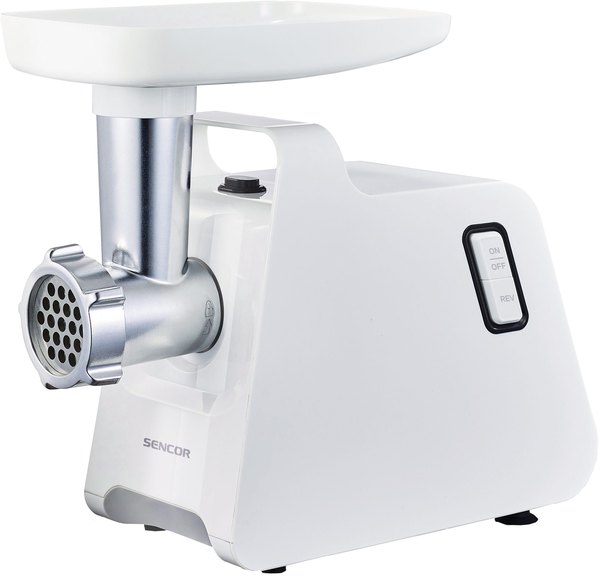 SENCOR SMG 4410WH húsdaráló 3 vágótárcsával, 500 W, fehér