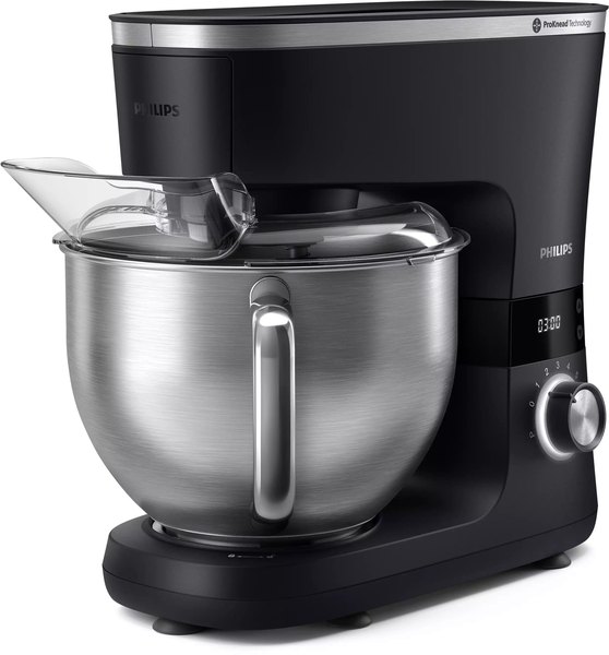 PHILIPS HR7962/01 7000 ProKnead 1000 W-os konyhai robotgép, fekete