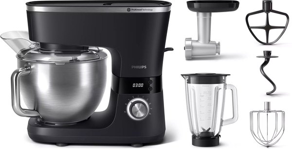 PHILIPS HR7962/21 7000 ProKnead konyhai robotgép turmixkehellyel és húsdarálóval