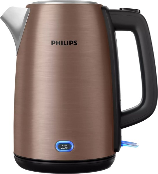 PHILIPS HD9355/92 Viva Collection 1,7 literes réz vízforraló, 2060 W