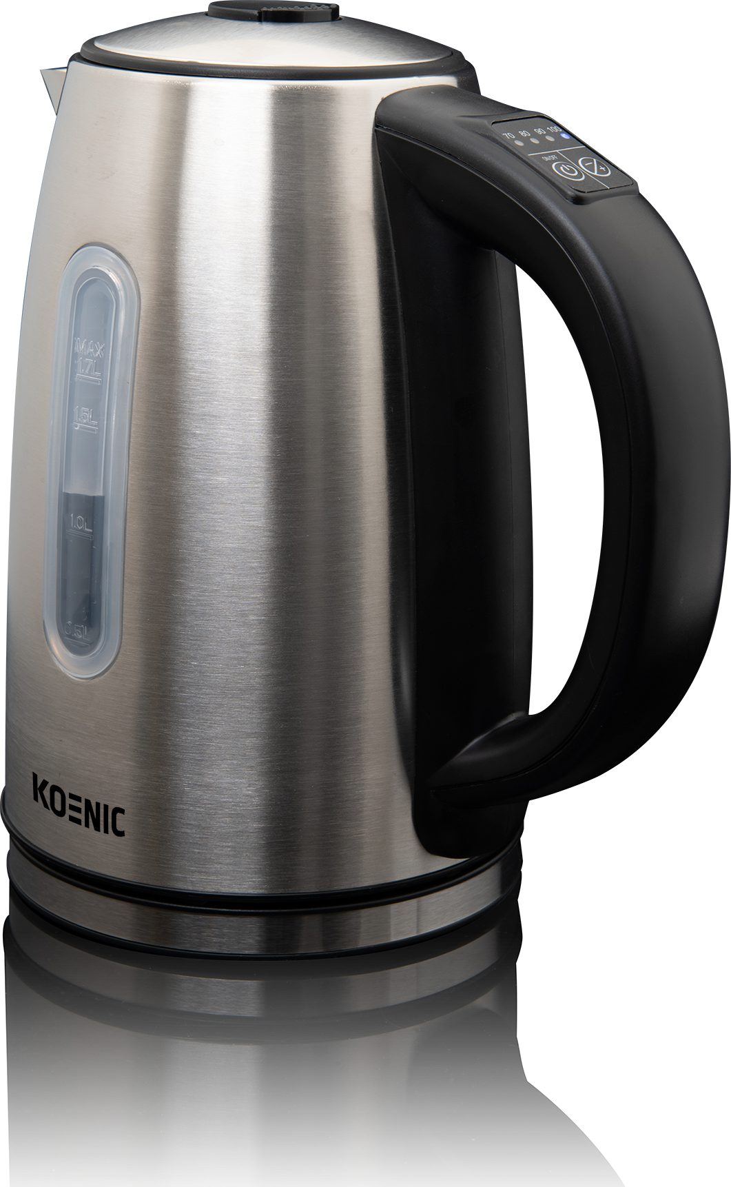 KOENIC KWK 221723 M rozsdamentes acél vízforraló, 1,7 l, 2200 W