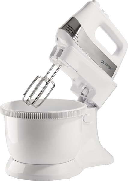 GORENJE M500DCS tálas mixer 500 W-os motorral, 3 literes forgó tállal, fehér