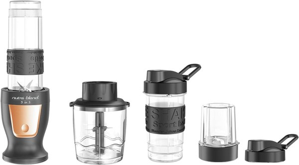 KALORIK BLS1500BG NUTRI 3 az 1-ben turmixgép, 300 W, fekete