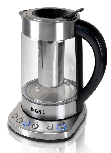 KOENIC KTM 221723 M teafőző, 2200 W, 1,7 literes üvegkannával