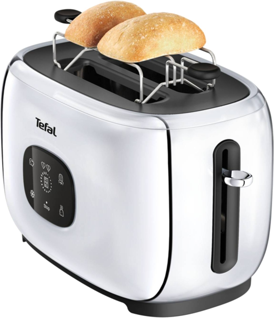 TEFAL TT883D10 Majestuo ezüst kenyérpirító 1050 W teljesítménnyel