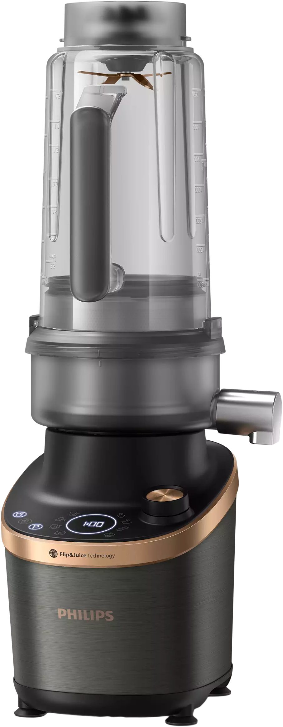 PHILIPS HR3770/10 Flip&Juice turmixgép 1500 W-os motorral, 2 literes kehellyel