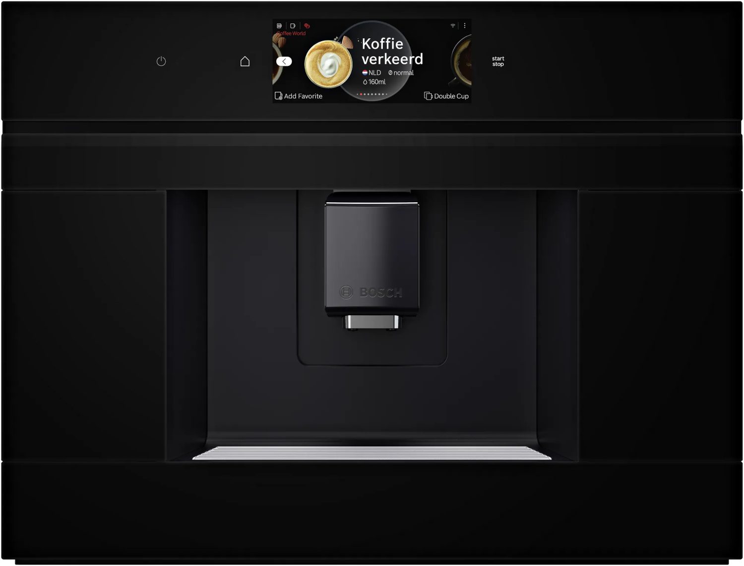 BOSCH CTL7181B0 beépíthető automata kávéfőző TFT érintőkijelzővel