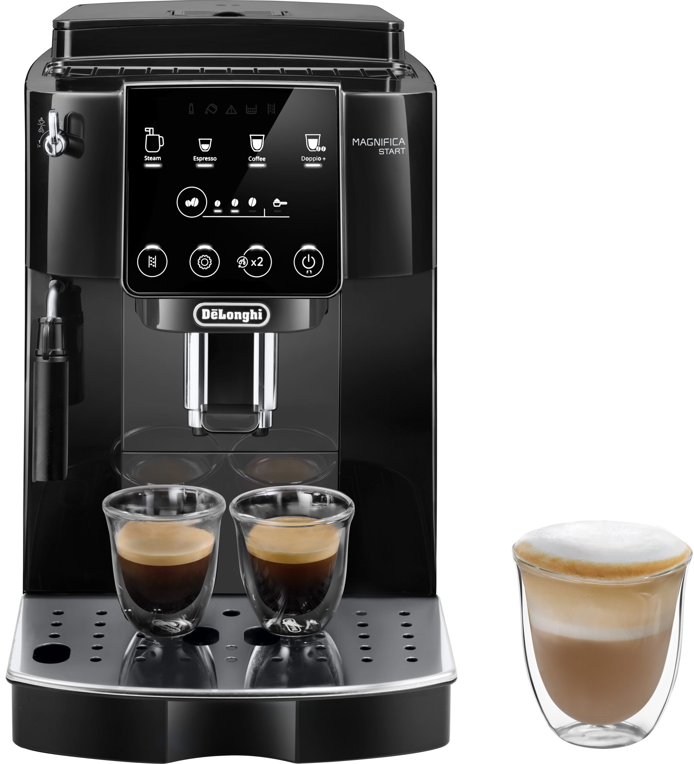 DE-LONGHI Magnifica Start ECAM220.21.BG automata kávéfőző manuális tejhabosítóval