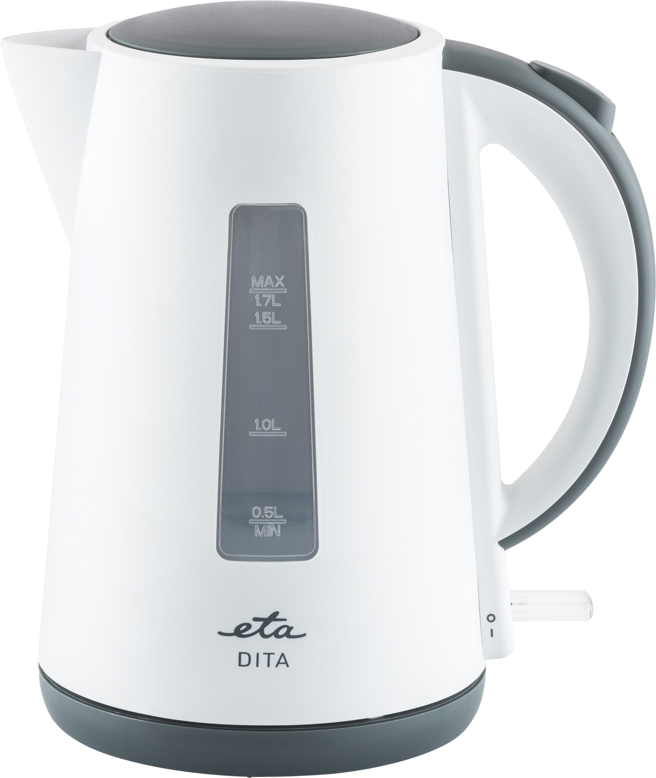 ETA 160390000 Dita 1,7 literes vízforraló, 2200 W, fehér-szürke