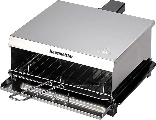 HAUSMEISTER HM 8812 retro grill szendvicssütő, 800 W, ezüst
