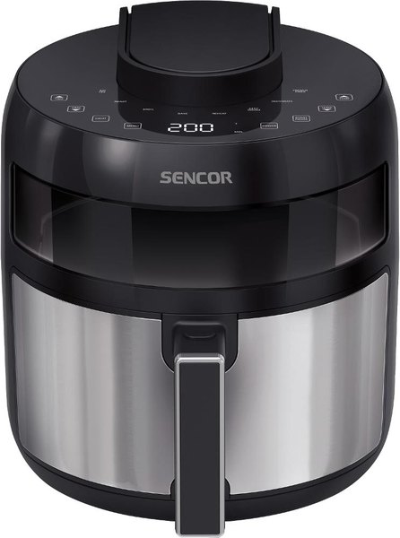 SENCOR SFR 5010BK 5 literes forrólevegős sütő érintésvezérléssel