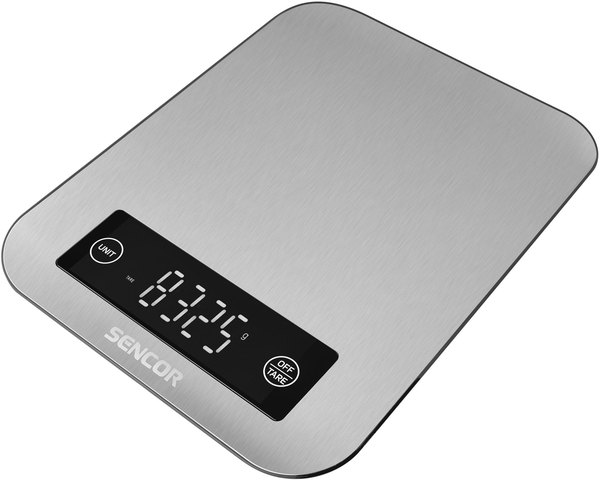 SENCOR SKS 7100SS digitális konyhai mérleg, 10 kg-os kapacitással