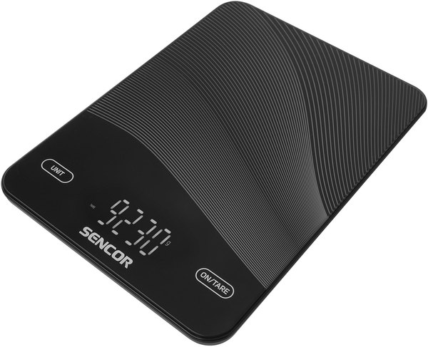 SENCOR SKS 7700BK digitális konyhai mérleg, fekete