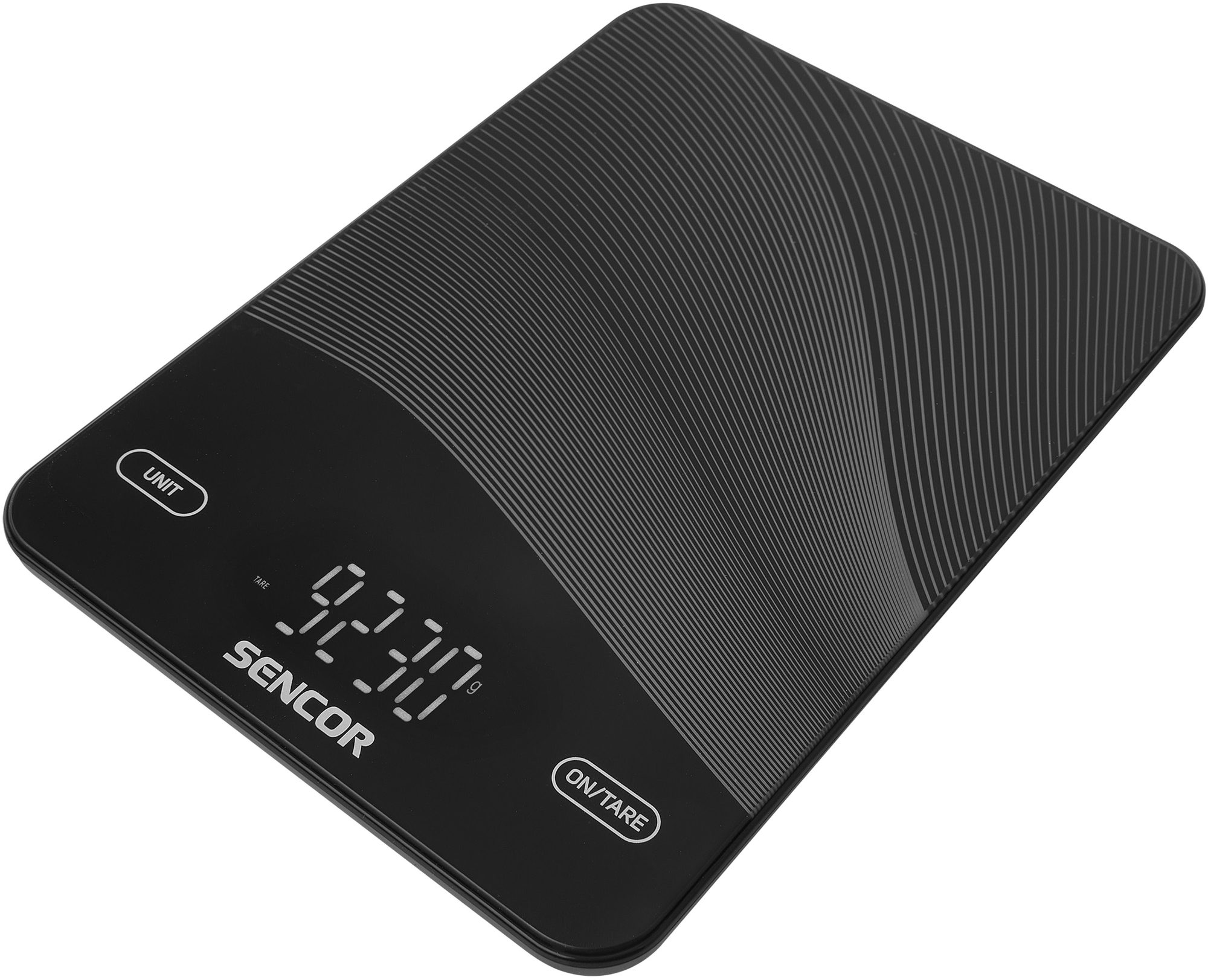 SENCOR SKS 7700BK digitális konyhai mérleg, fekete