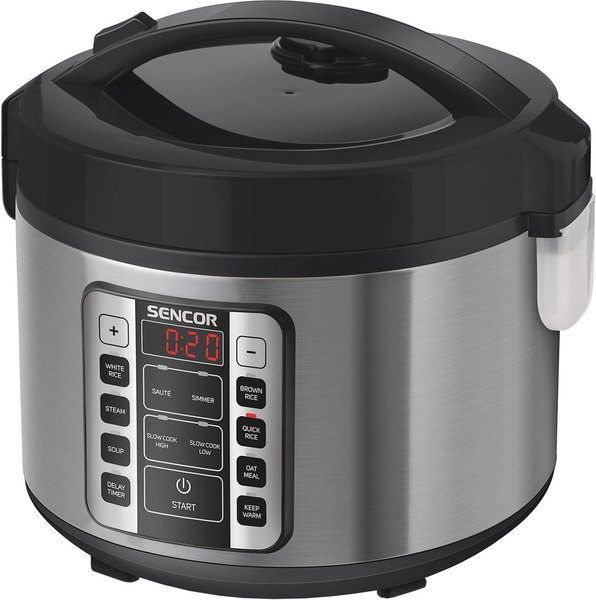 SENCOR SRM 3151BK többfunkciós rizsfőző, 1,5 literes