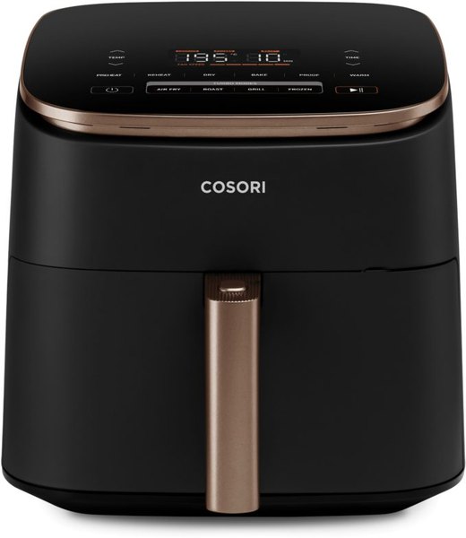 COSORI CAF-DC602-KEUR Turbo Blaze 6 literes air fryer, 1725 W, fekete