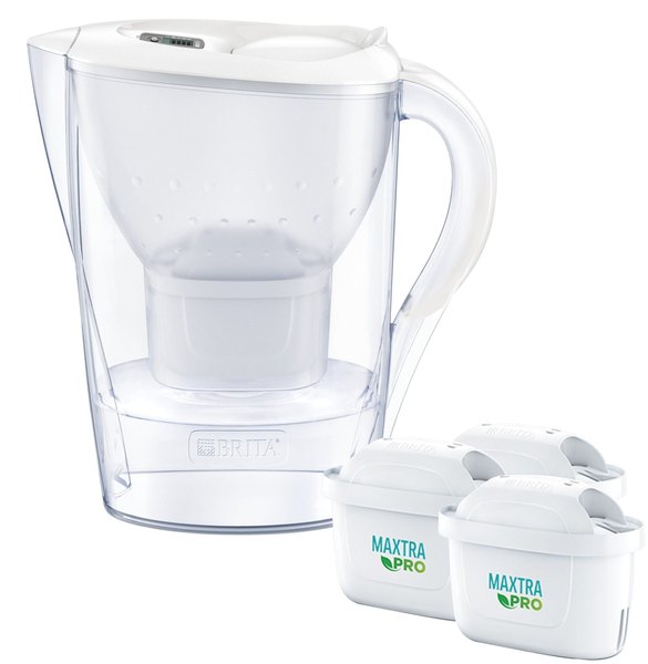 BRITA BR1052791 Marella Cool vízszűrő kancsó 3 patronnal, 2,4 l