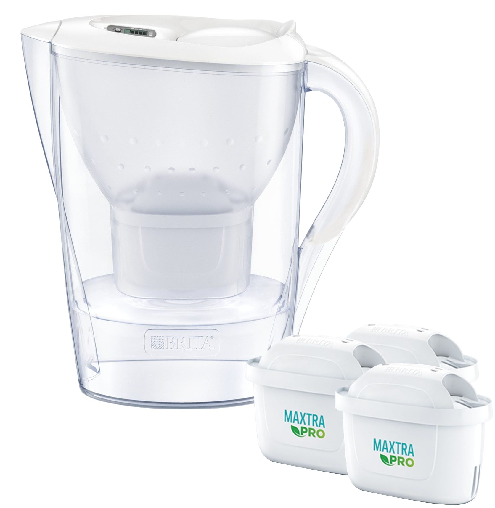 BRITA BR1052791 Marella Cool vízszűrő kancsó 3 patronnal, 2,4 l