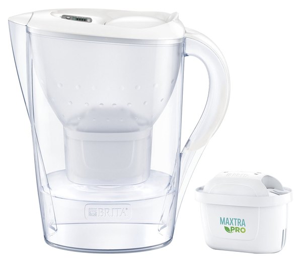 BRITA Marella Cool vízszűrő kancsó 2,4 l, MAXTRA PRO patronnal, fehér (BR1052789)