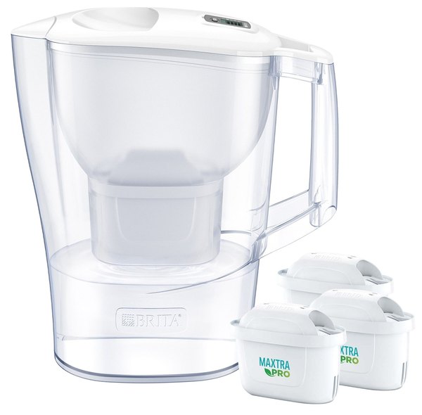 BRITA Aluna Cool BR1053554 vízszűrő kancsó 3 Maxtra PRO patronnal, 2,4 l