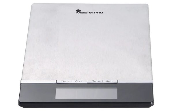 BERGNER BGMP-9058 digitális konyhai mérleg, 5 kg, LCD kijelző