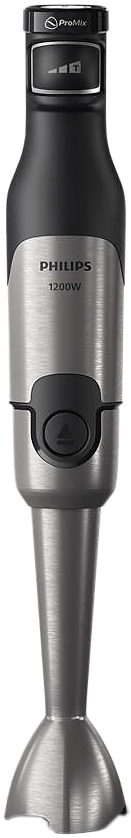 PHILIPS HR2683/00 1200 W-os fekete rúdmixer aprítóval és habverővel