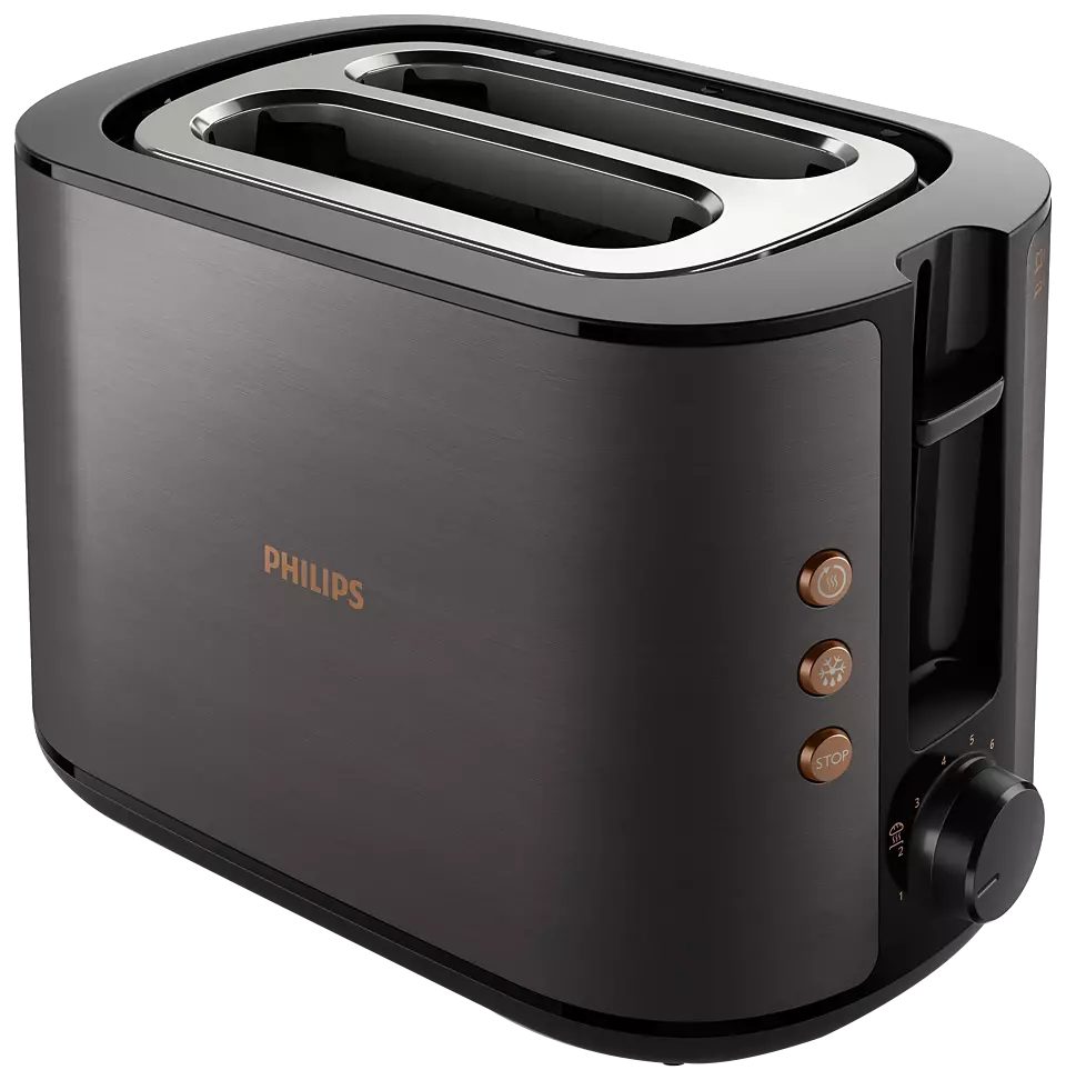 PHILIPS HD2650/30 Viva Collection 950 W-os, kétrekeszes kenyérpirító