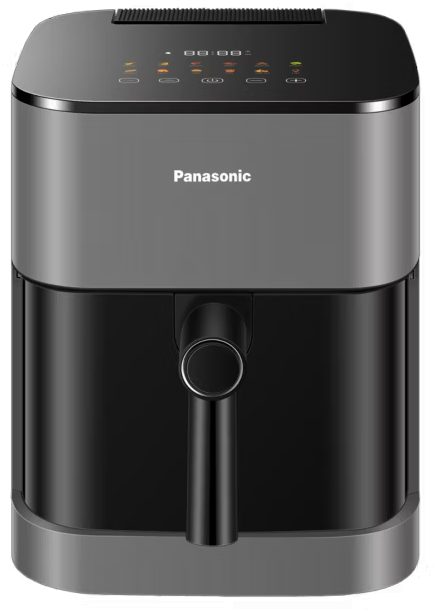 PANASONIC NF-CC500SXE forrólevegős sütő 5 literes kosárral, szürke
