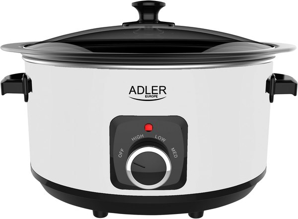 ADLER AD 6413W 5,8 literes fehér lassú főzőedény