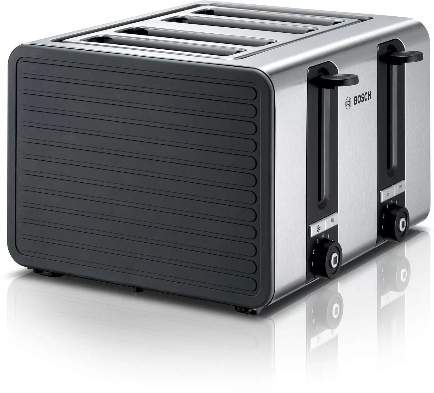 BOSCH TAT7S45 kenyérpirító, 1800 W, 4 szeletes, 7 pirítási fokozattal