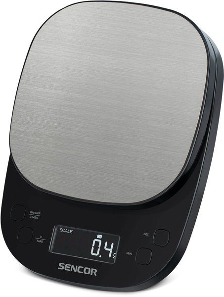 SENCOR SKS 0804BK precíziós barista mérleg LCD-kijelzővel