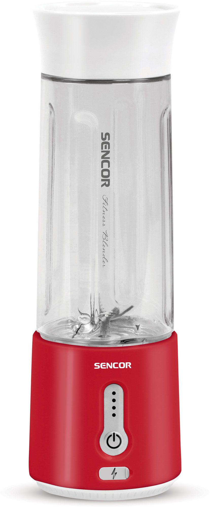 SENCOR SBL 134RD hordozható smoothie maker, 500 ml, piros